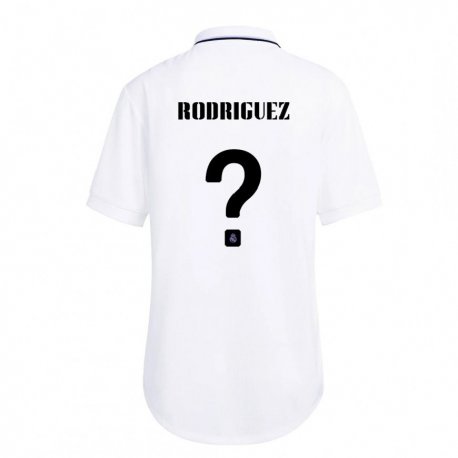 Kandiny Herren Alvaro Rodriguez #0 Weiß Lila Heimtrikot Trikot 2022/23 T-shirt