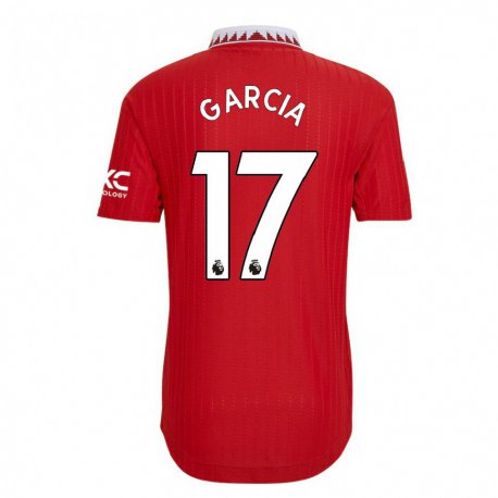 Kandiny Herren Lucia Garcia #17 Rot Heimtrikot Trikot 2022/23 T-shirt