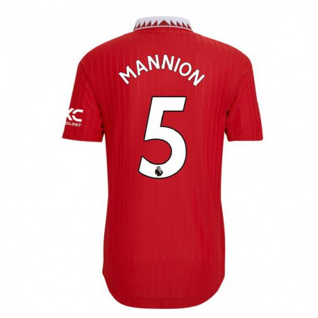 Kandiny Herren Aoife Mannion #5 Rot Heimtrikot Trikot 2022/23 T-shirt