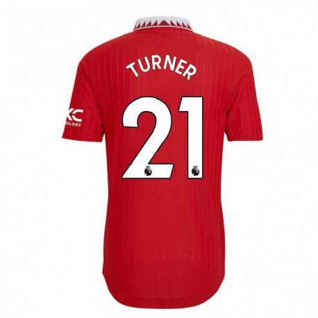 Kandiny Herren Millie Turner #21 Rot Heimtrikot Trikot 2022/23 T-shirt