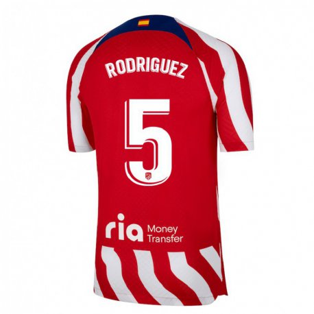 Kandiny Herren Cinta Rodriguez #5 Rot Weiß Blau Heimtrikot Trikot 2022/23 T-shirt