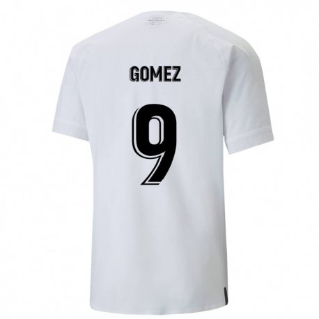 Kandiny Herren Maxi Gomez #9 Cremiges Weiß Heimtrikot Trikot 2022/23 T-shirt