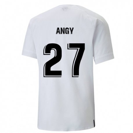 Kandiny Herren Angy #27 Cremiges Weiß Heimtrikot Trikot 2022/23 T-shirt