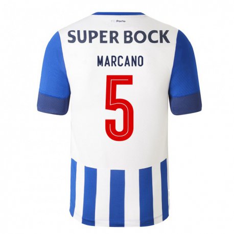 Kandiny Herren Ivan Marcano #5 Königsblau Heimtrikot Trikot 2022/23 T-shirt