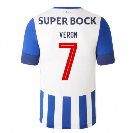 Kandiny Herren Gabriel Veron #7 Königsblau Heimtrikot Trikot 2022/23 T-shirt