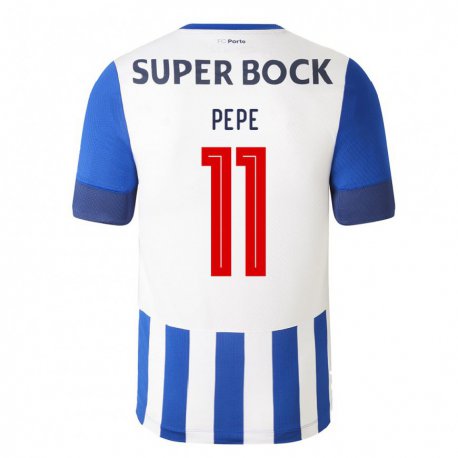 Kandiny Herren Pepe #11 Königsblau Heimtrikot Trikot 2022/23 T-shirt