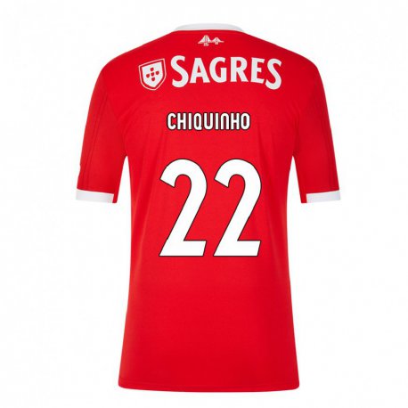 Kandiny Herren Chiquinho #22 Neonrot Heimtrikot Trikot 2022/23 T-shirt