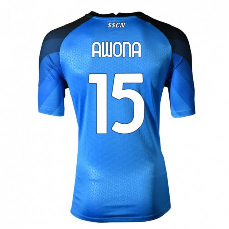 Kandiny Herren Aurelle Awona #15 Dunkelblau Grau Heimtrikot Trikot 2022/23 T-Shirt