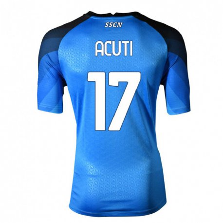 Kandiny Herren Arianna Acuti #17 Dunkelblau Grau Heimtrikot Trikot 2022/23 T-shirt