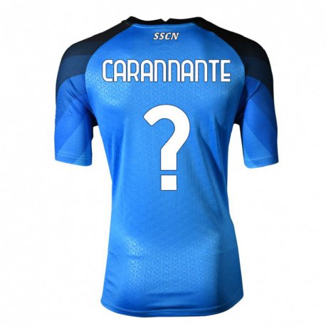 Kandiny Herren Lorenzo Carannante #0 Dunkelblau Grau Heimtrikot Trikot 2022/23 T-Shirt