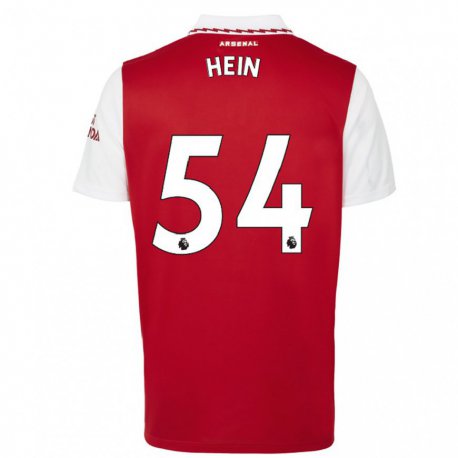 Kandiny Herren Karl Hein #54 Rot Weiß Heimtrikot Trikot 2022/23 T-shirt