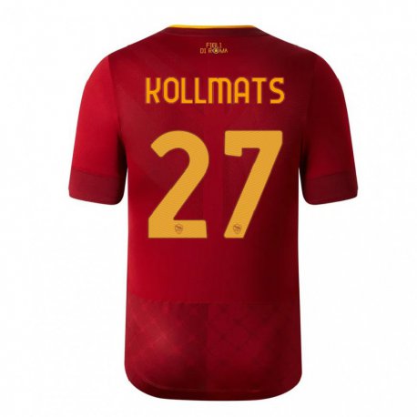 Kandiny Herren Beata Kollmats #27 Rotbraun Heimtrikot Trikot 2022/23 T-shirt