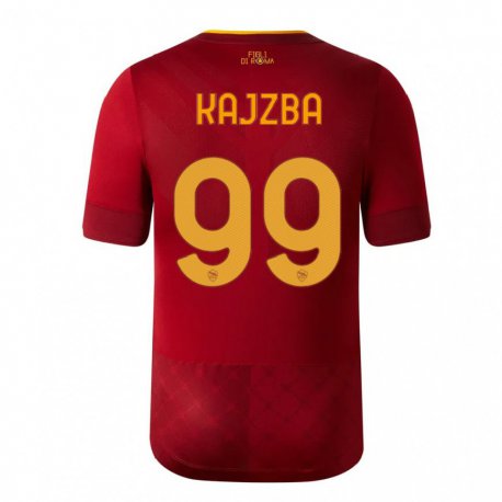 Kandiny Herren Nina Kajzba #99 Rotbraun Heimtrikot Trikot 2022/23 T-shirt
