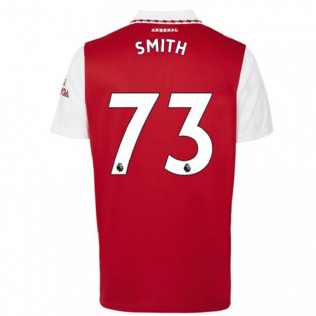 Kandiny Herren Tom Smith #73 Rot Weiß Heimtrikot Trikot 2022/23 T-shirt