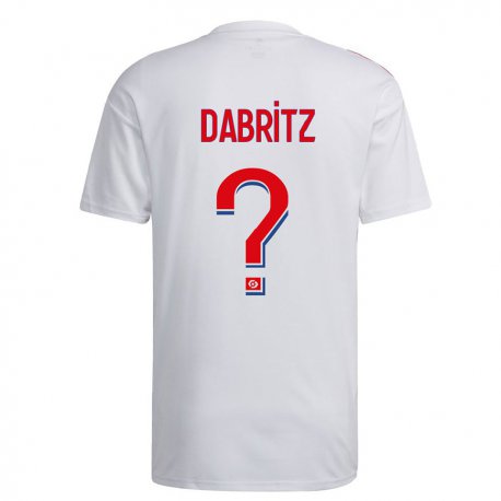 Kandiny Herren Sara Dabritz #0 Weiß Blau Rot Heimtrikot Trikot 2022/23 T-Shirt