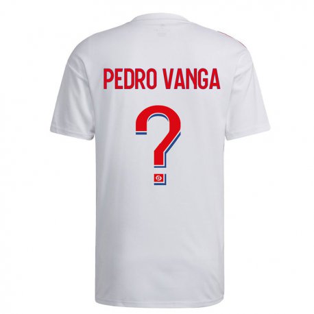 Kandiny Herren Emerson Pedro Vanga #0 Weiß Blau Rot Heimtrikot Trikot 2022/23 T-Shirt