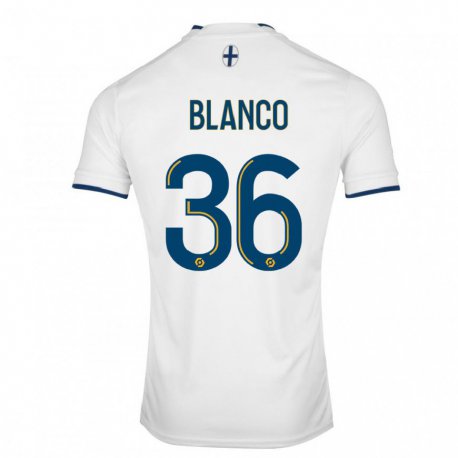 Kandiny Herren Ruben Blanco #36 Weißer Saphir Heimtrikot Trikot 2022/23 T-Shirt