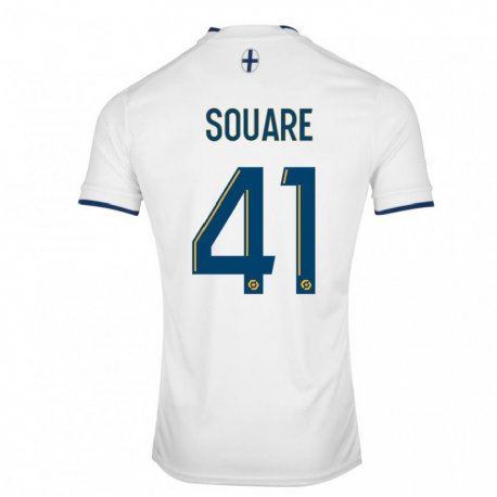 Kandiny Herren Cheick Souare #41 Weißer Saphir Heimtrikot Trikot 2022/23 T-shirt