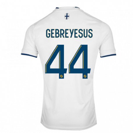 Kandiny Herren Esey Gebreyesus #44 Weißer Saphir Heimtrikot Trikot 2022/23 T-Shirt