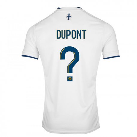 Kandiny Herren Hugo Dupont #0 Weißer Saphir Heimtrikot Trikot 2022/23 T-shirt