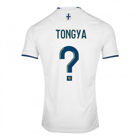 Kandiny Herren Franco Tongya #0 Weißer Saphir Heimtrikot Trikot 2022/23 T-Shirt