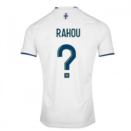 Kandiny Herren Jores Rahou #0 Weißer Saphir Heimtrikot Trikot 2022/23 T-shirt