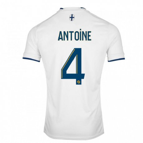 Kandiny Herren Maud Antoine #4 Weißer Saphir Heimtrikot Trikot 2022/23 T-Shirt