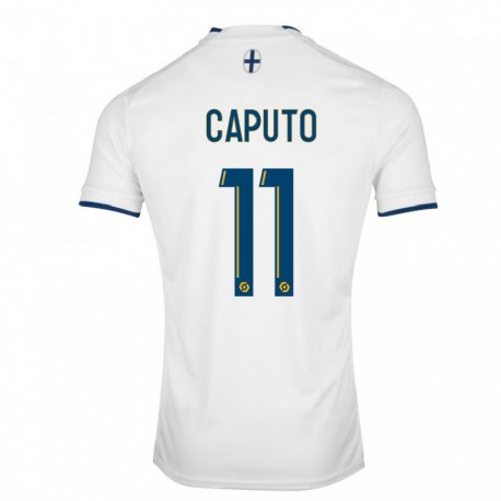 Kandiny Herren Cindy Caputo #11 Weißer Saphir Heimtrikot Trikot 2022/23 T-Shirt