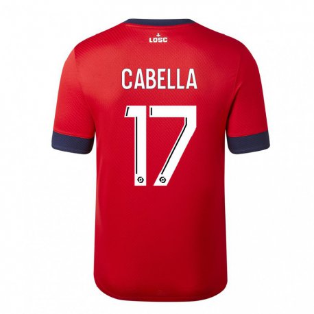 Kandiny Herren Remy Cabella #17 Roter Zuckerapfel Heimtrikot Trikot 2022/23 T-Shirt