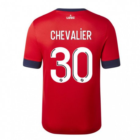 Kandiny Herren Lucas Chevalier #30 Roter Zuckerapfel Heimtrikot Trikot 2022/23 T-Shirt