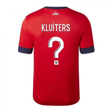 Kandiny Herren Luuk Kluiters #0 Roter Zuckerapfel Heimtrikot Trikot 2022/23 T-Shirt