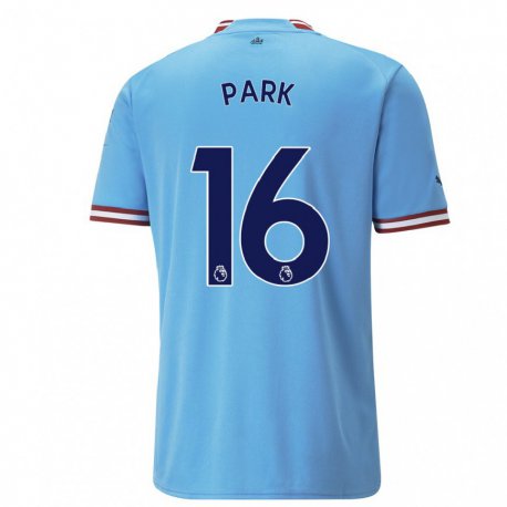 Kandiny Herren Jess Park #16 Blau Rot Heimtrikot Trikot 2022/23 T-shirt