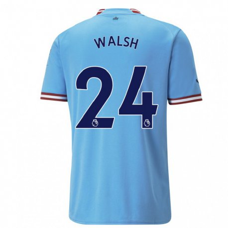 Kandiny Herren Keira Walsh #24 Blau Rot Heimtrikot Trikot 2022/23 T-shirt