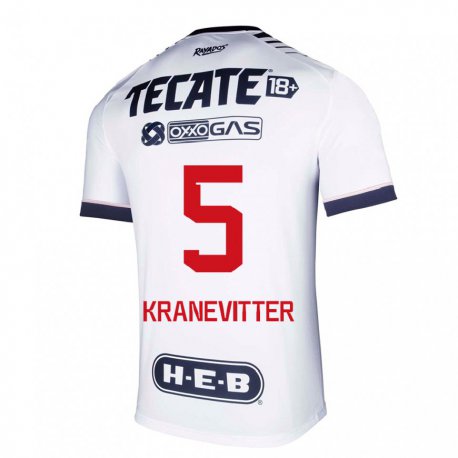 Kandiny Herren Matias Kranevitter #5 Weißer Raum Heimtrikot Trikot 2022/23 T-shirt