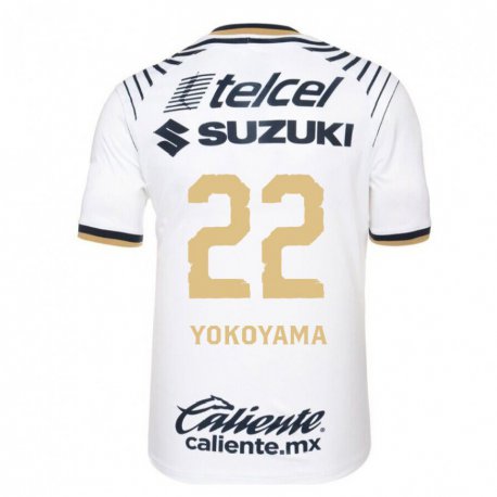 Kandiny Herren Akemi Yokoyama #22 Weißes Denim Heimtrikot Trikot 2022/23 T-shirt