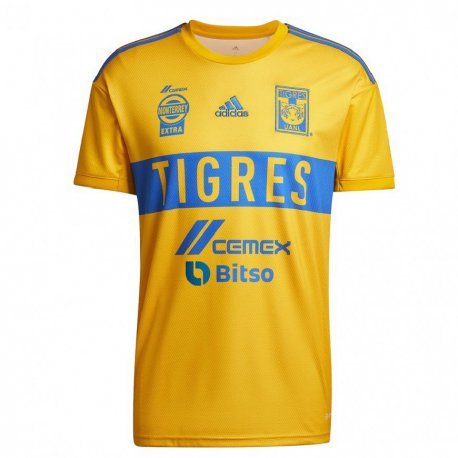 Kandiny Herren Diego Reyes #13 Hummel Gelb Heimtrikot Trikot 2022/23 T-shirt