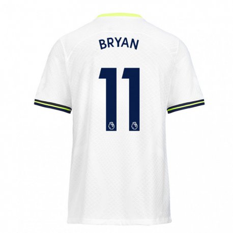 Kandiny Herren Bryan Gil #11 Weiß Grün Heimtrikot Trikot 2022/23 T-shirt