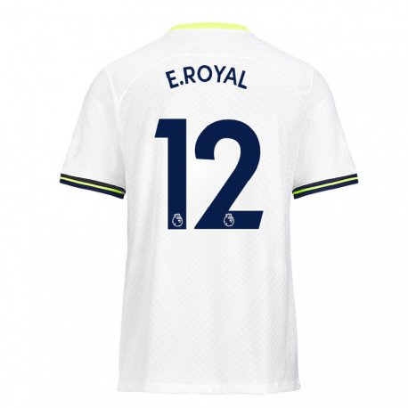 Kandiny Herren Emerson Royal #12 Weiß Grün Heimtrikot Trikot 2022/23 T-shirt