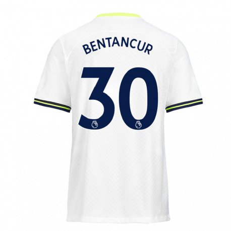 Kandiny Herren Rodrigo Bentancur #30 Weiß Grün Heimtrikot Trikot 2022/23 T-shirt