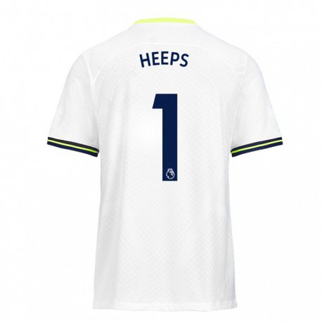 Kandiny Herren Eleanor Heeps #1 Weiß Grün Heimtrikot Trikot 2022/23 T-shirt