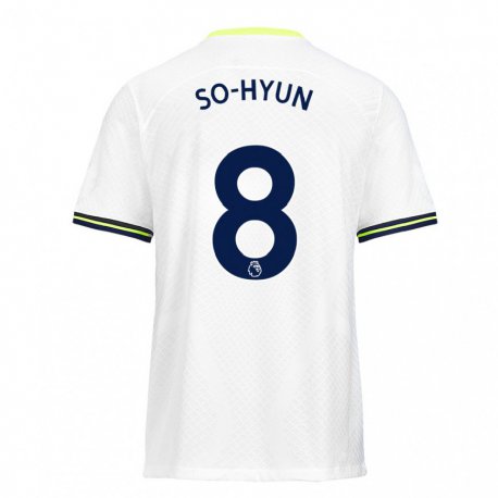 Kandiny Herren Cho So-hyun #8 Weiß Grün Heimtrikot Trikot 2022/23 T-shirt
