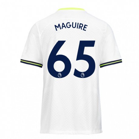 Kandiny Herren Aaron Maguire #65 Weiß Grün Heimtrikot Trikot 2022/23 T-shirt