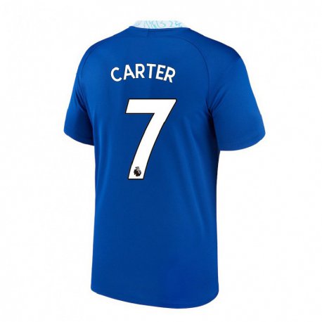 Kandiny Herren Jessica Carter #7 Dunkelblau Heimtrikot Trikot 2022/23 T-shirt