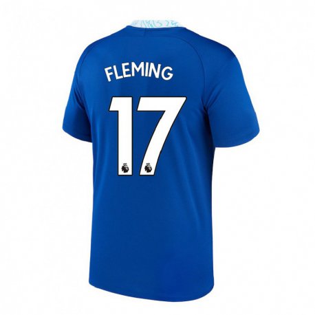 Kandiny Herren Jessie Fleming #17 Dunkelblau Heimtrikot Trikot 2022/23 T-shirt
