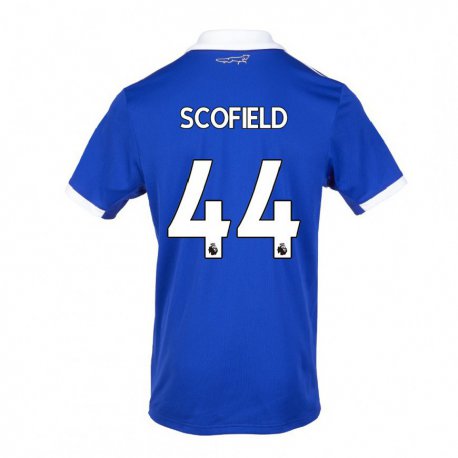 Kandiny Herren Connie Scofield #44 Blau Weiss Heimtrikot Trikot 2022/23 T-shirt