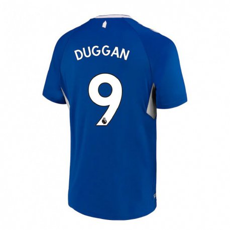 Kandiny Herren Toni Duggan #9 Dunkelblau Weiß Heimtrikot Trikot 2022/23 T-shirt