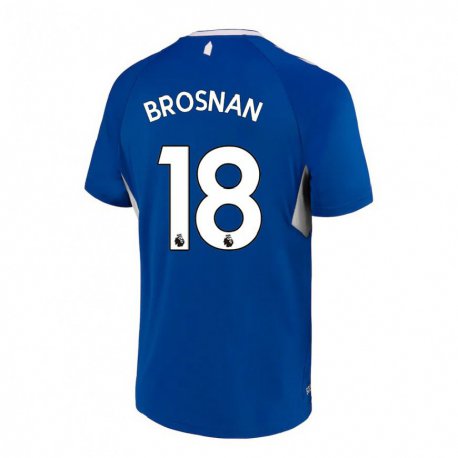 Kandiny Herren Courtney Brosnan #18 Dunkelblau Weiß Heimtrikot Trikot 2022/23 T-shirt