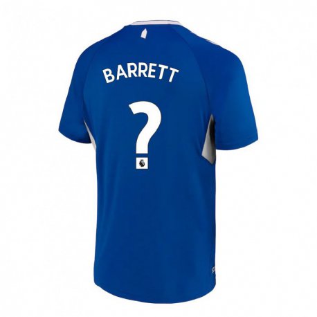 Kandiny Herren Jack Barrett #0 Dunkelblau Weiß Heimtrikot Trikot 2022/23 T-shirt