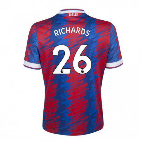 Kandiny Herren Chris Richards #26 Rot Blau Heimtrikot Trikot 2022/23 T-shirt