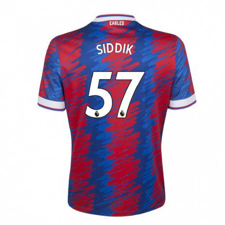 Kandiny Herren Cardo Siddik #57 Rot Blau Heimtrikot Trikot 2022/23 T-shirt